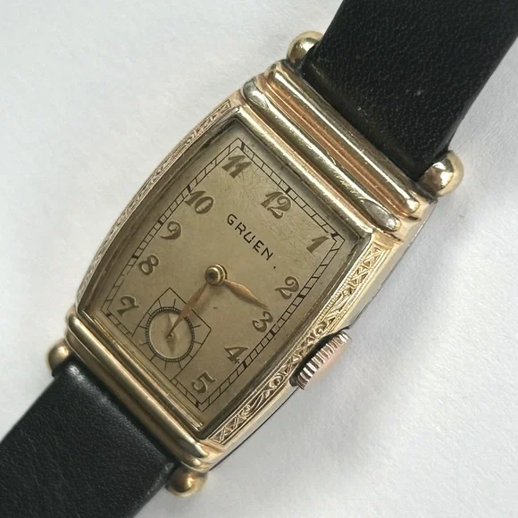 Authentic Vintage Original Gruen Wristwatch SUPER FAST SHIPPING - Picture 4 of 13